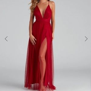 Windsor Tulle Maxi Dress